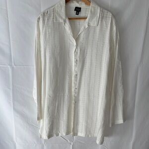 White Button-Up Shirt